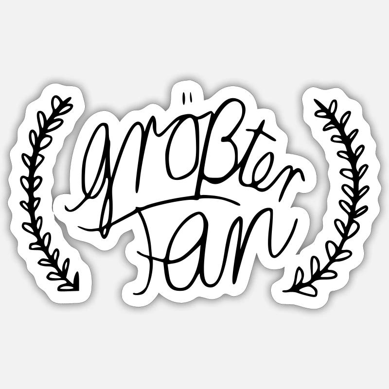 Sticker Größe S (10 x 10 cm) - 