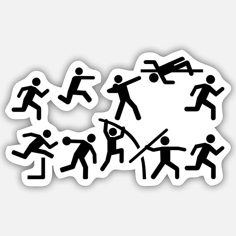 Sticker taille S (10 x 10 cm) - 