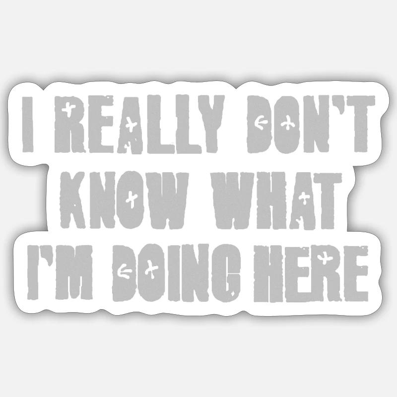 RS IRDKWIDH - Sticker Größe S (10 x 10 cm) - Mattweiß