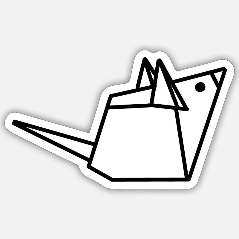maus Sticker Größe S (10 x 10 cm)