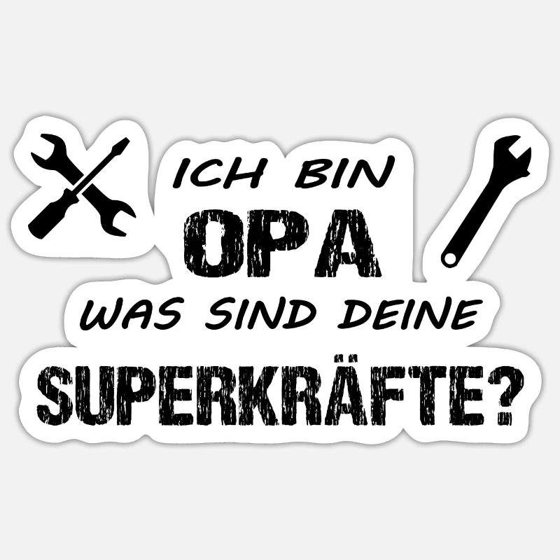 Papy Sticker taille S (10 x 10 cm)