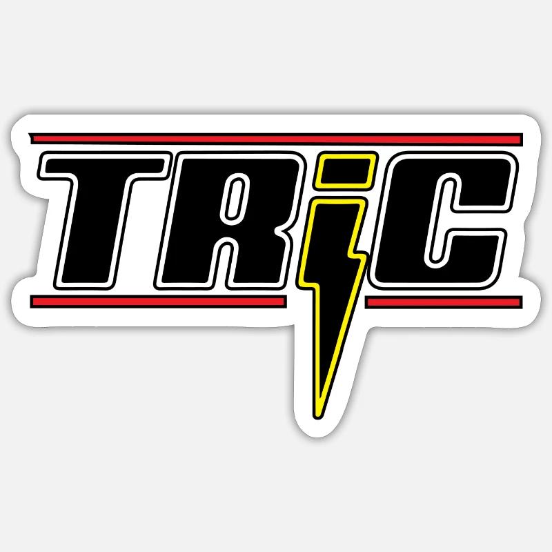 Chemise à logo Tric - One Tree Hill - Sticker taille S (10 x 10 cm) - blanc mat