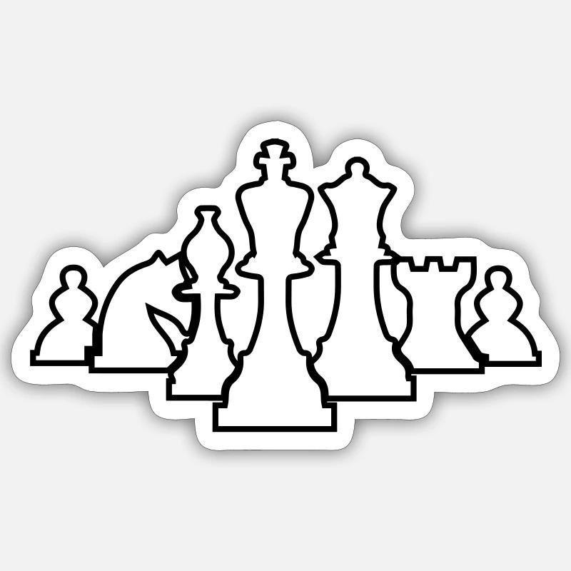 scacchi Adesivo