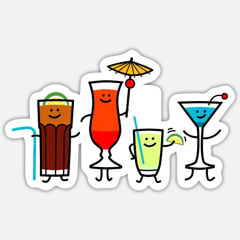 Sticker taille S (10 x 10 cm) - 