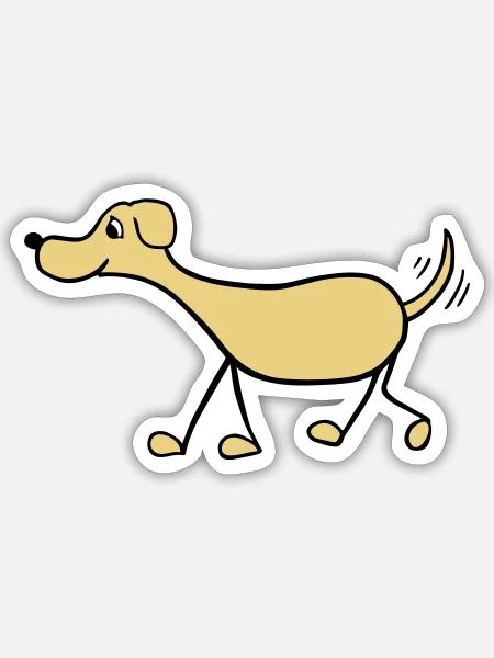 - Sticker size S (10 x 10 cm) - white matte