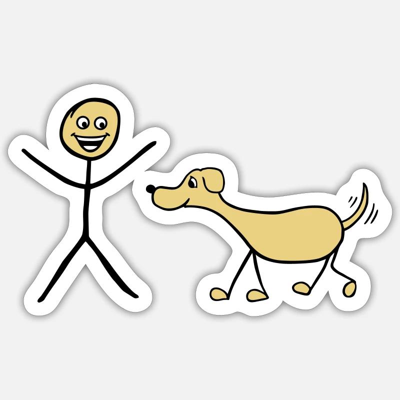 Sticker Größe S (10 x 10 cm) - 