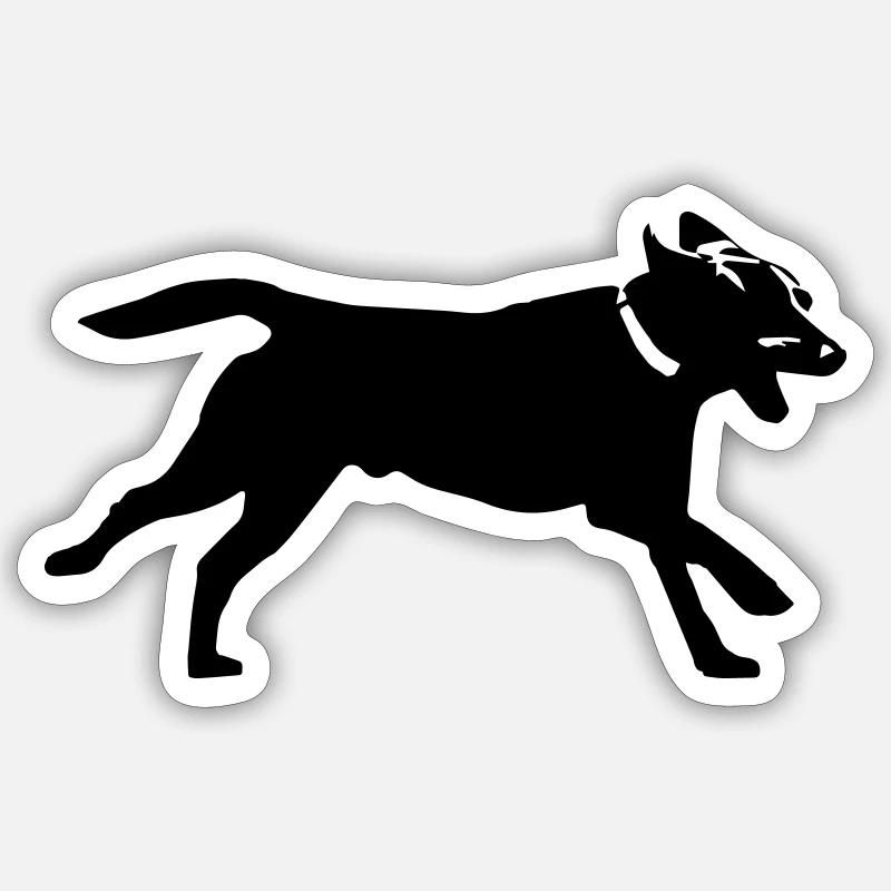 dog Sticker size S (10 x 10 cm)