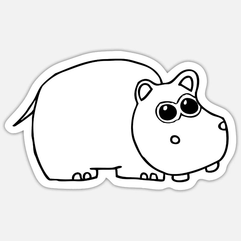 Sticker taille S (10 x 10 cm) - 