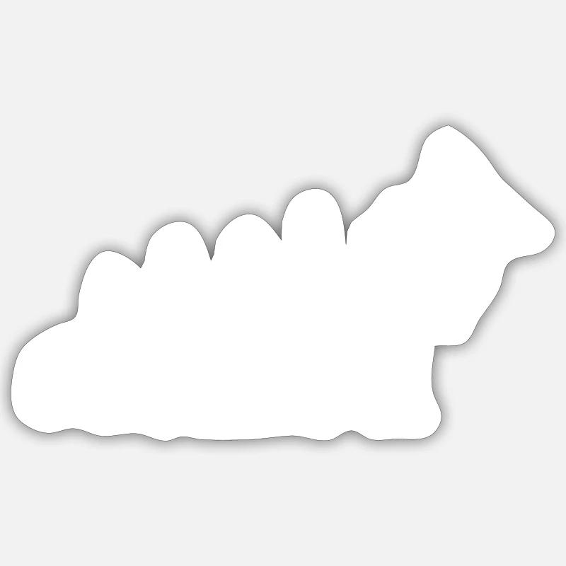 Bogenschießen Evolution Bogenschütze Sticker Größe S (10 x 10 cm)