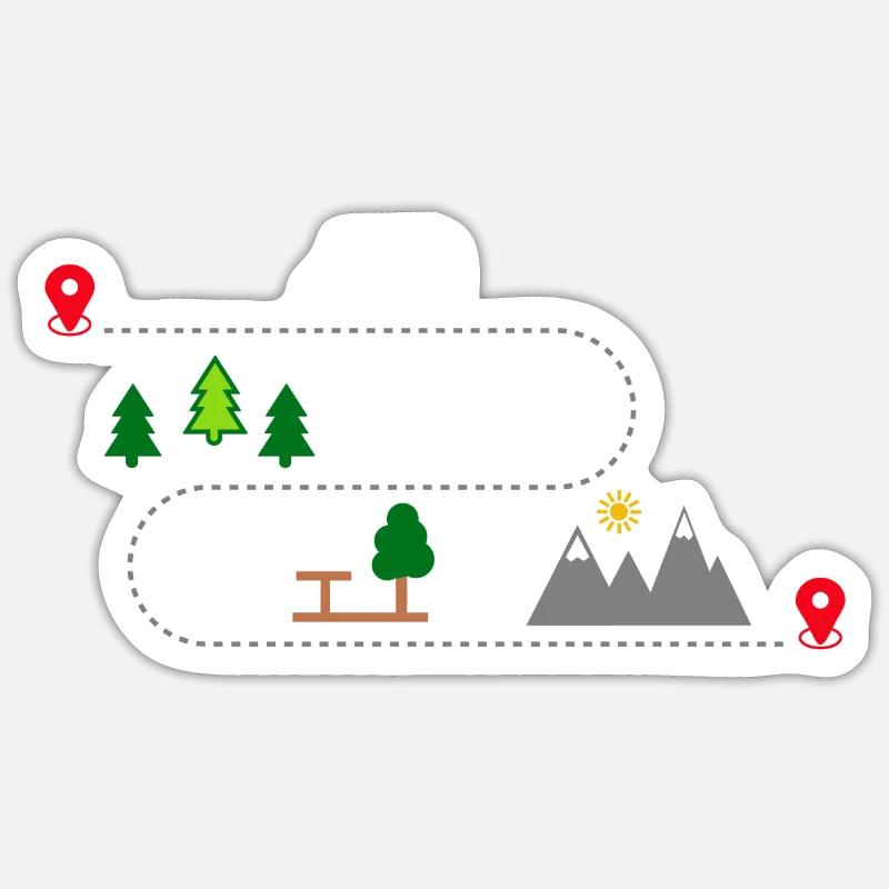 Sticker Größe S (10 x 10 cm) - 