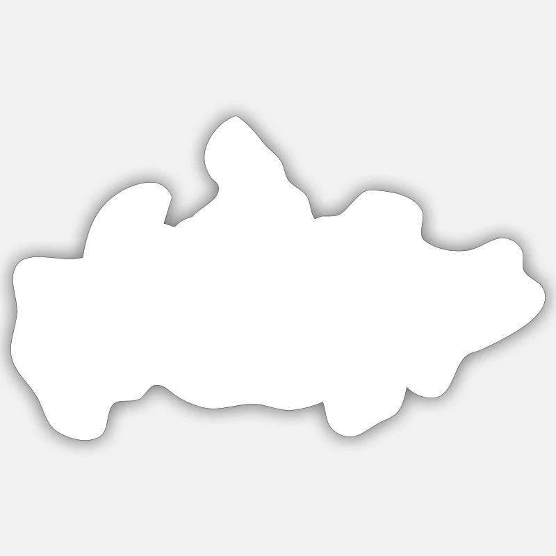 Russie Sticker taille S (10 x 10 cm)