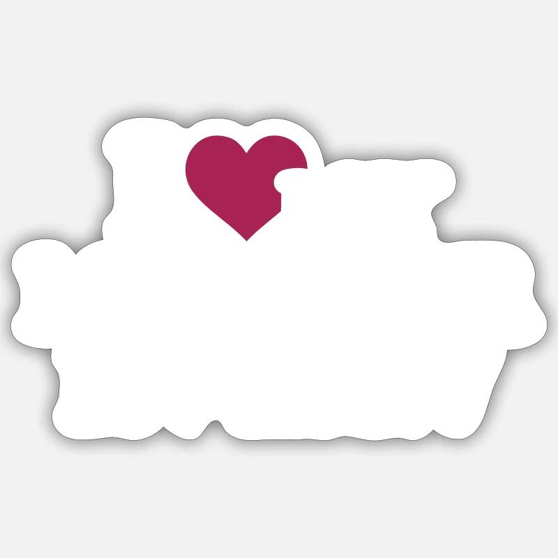 Schwiegermutter - Sticker Größe S (10 x 10 cm) - Mattweiß