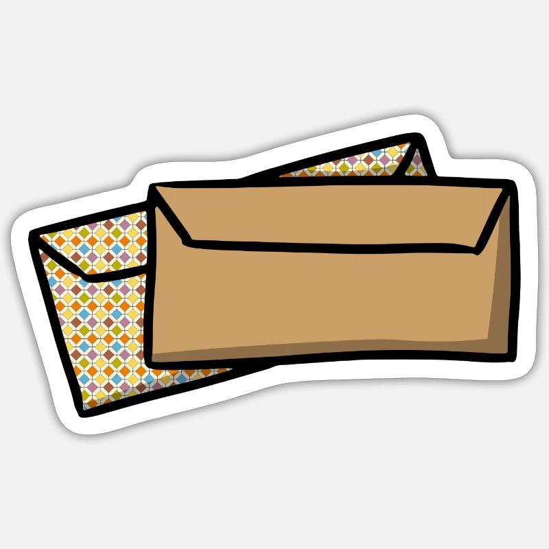 Letters Envelopes Post envelopes mail Sticker size S (10 x 10 cm)