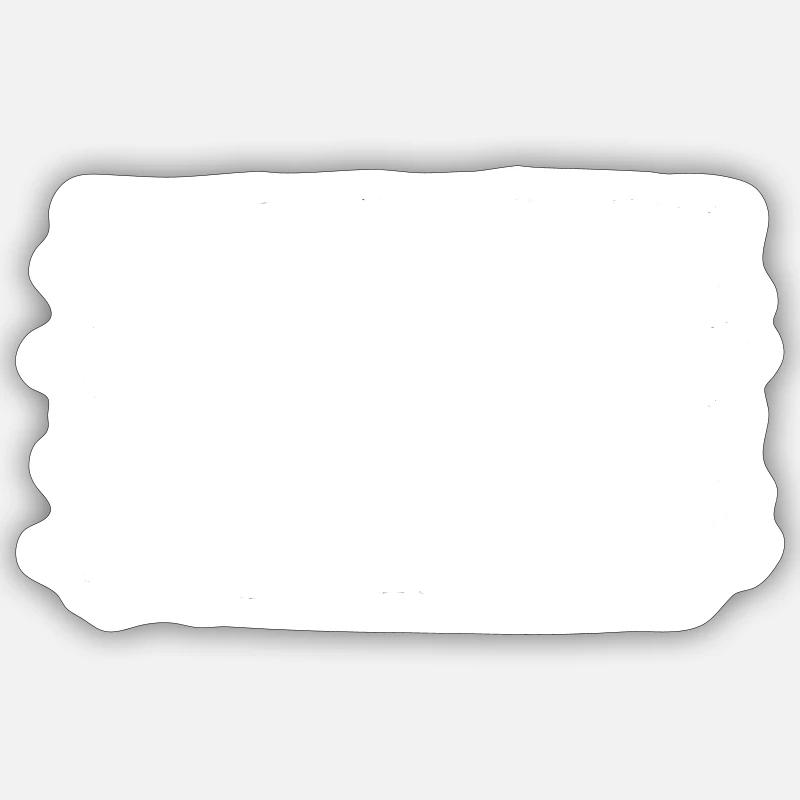 Spruch "Hope and Change" - Sticker taille S (10 x 10 cm) - blanc mat