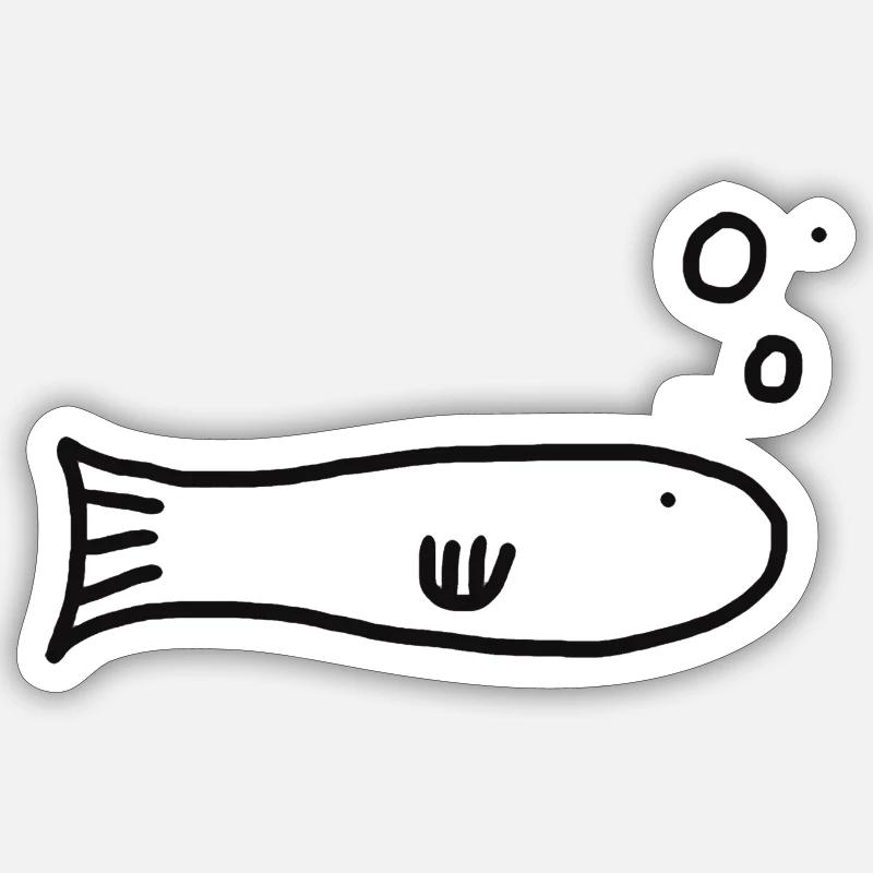 Fischi Sticker taille S (10 x 10 cm)