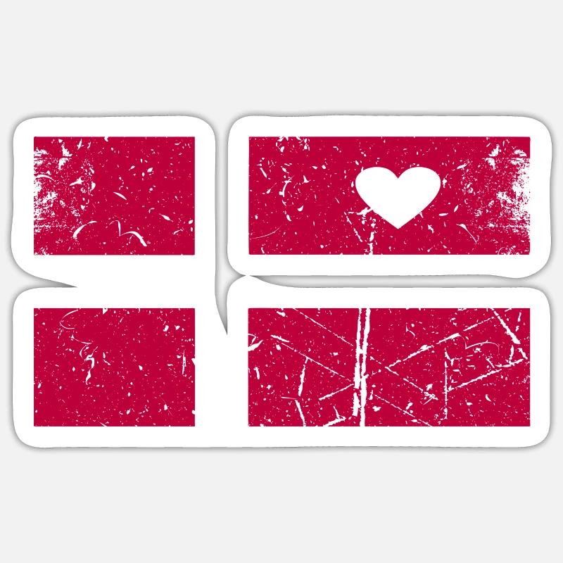 Sticker Größe S (10 x 10 cm) - 