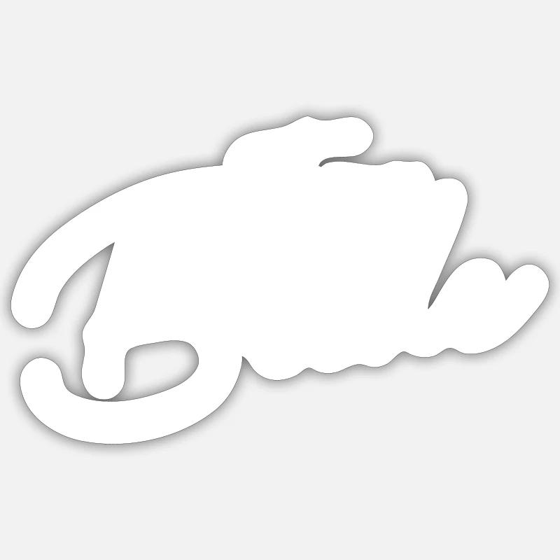 Sticker Größe S (10 x 10 cm) - 