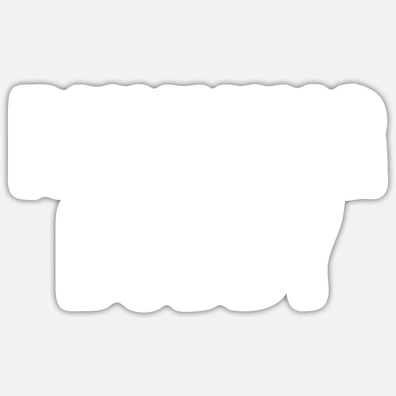Copain de course - Sticker taille S (10 x 10 cm) - blanc mat
