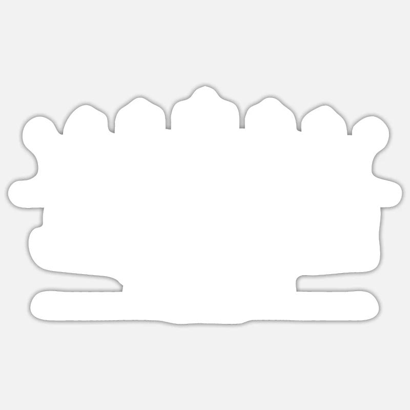 Jonathan - Sticker Größe S (10 x 10 cm) - Mattweiß