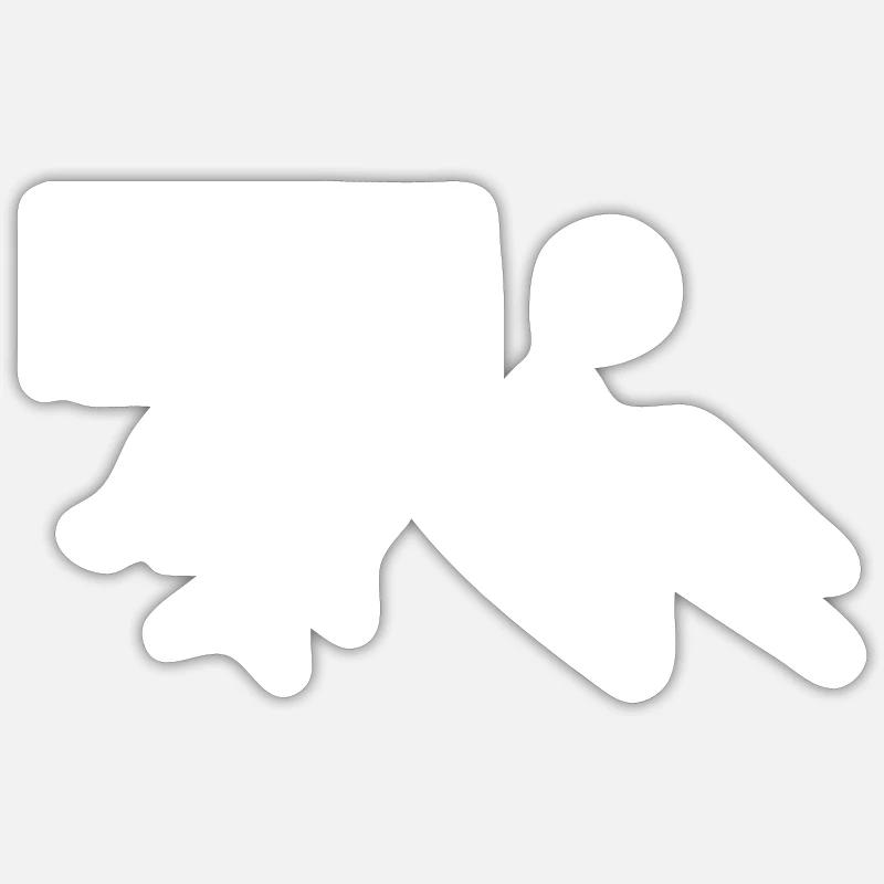 Escalade de bloc Sticker taille S (10 x 10 cm)
