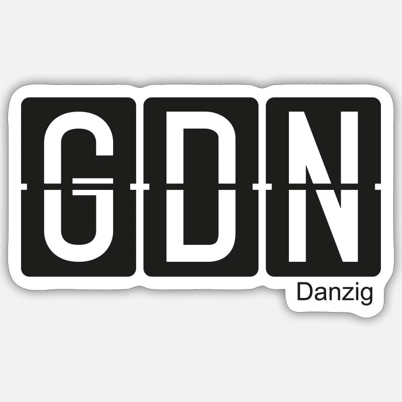 Danzig Sticker Größe S (10 x 10 cm)