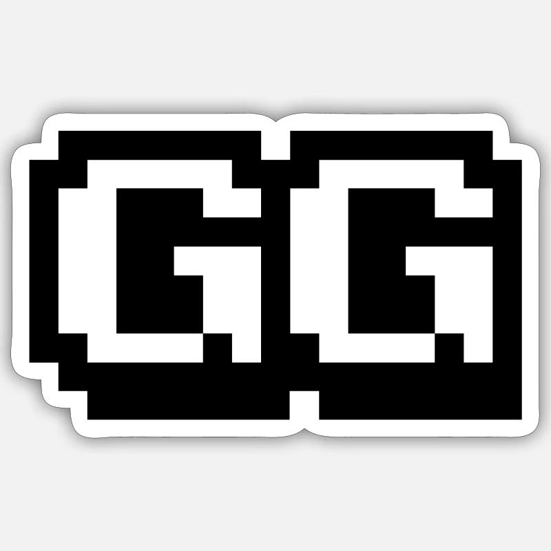 Nerd Bon jeu Sticker taille S (10 x 10 cm)