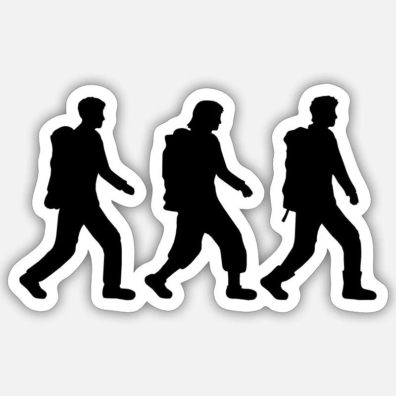 L’équipe 3 errant Sticker taille S (10 x 10 cm)