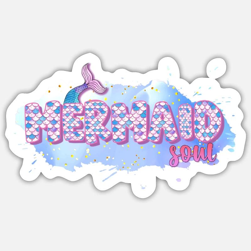 Ocean Sublimation - Sticker size S (10 x 10 cm) - white matte
