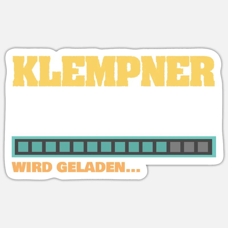 Klempner Sticker Größe S (10 x 10 cm)