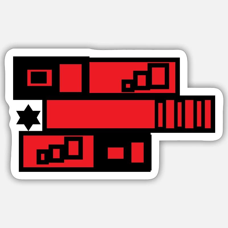 Sticker taille S (10 x 10 cm) - 