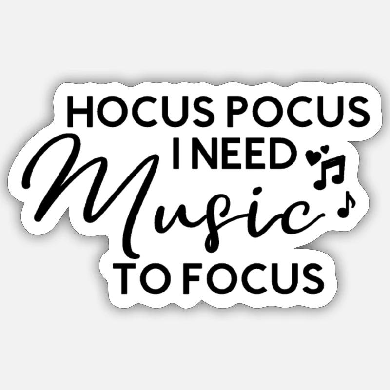 Hocus Pocus Sticker Größe S (10 x 10 cm)