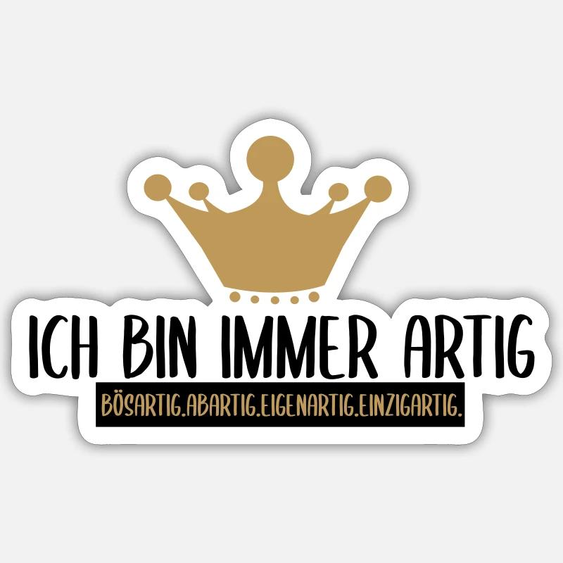 Sticker Größe S (10 x 10 cm) -