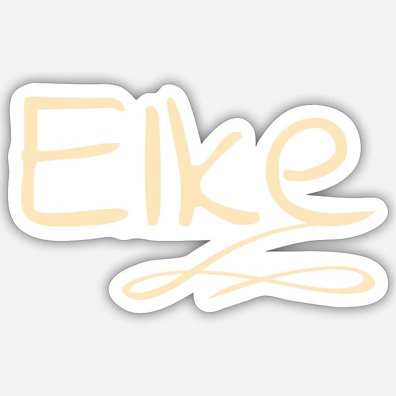 Elke Sticker size S (10 x 10 cm)