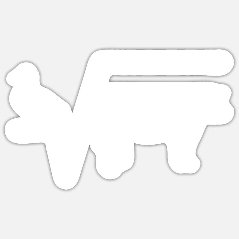 Informaticien Programmeur informatique Nerd Geek Sticker taille S (10 x 10 cm)