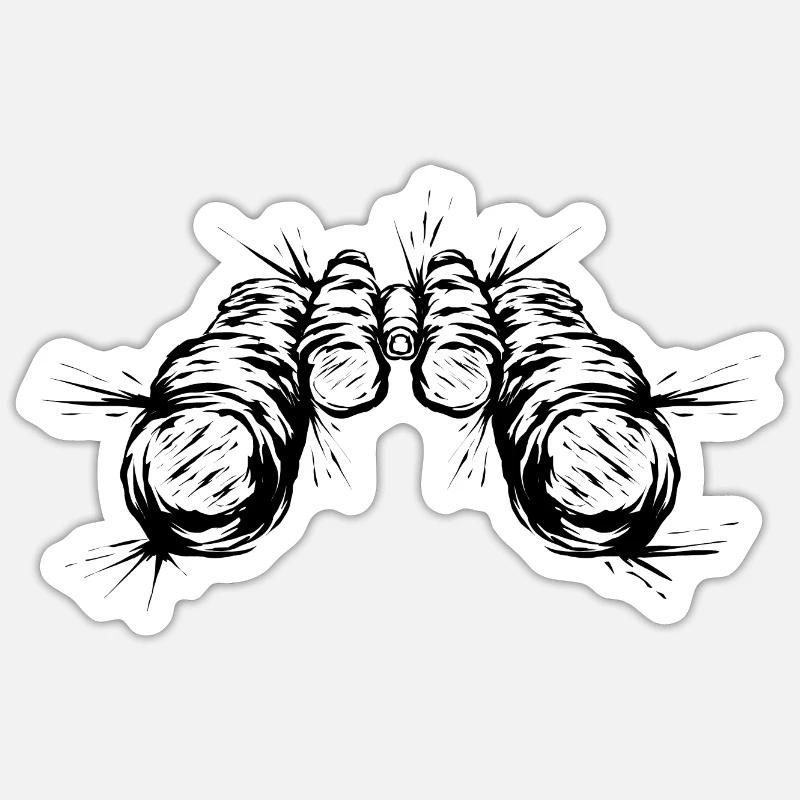 Sticker taille S (10 x 10 cm) - 