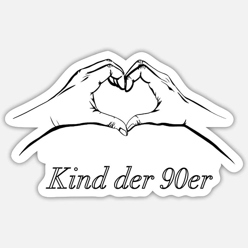 Sticker Größe S (10 x 10 cm) - 