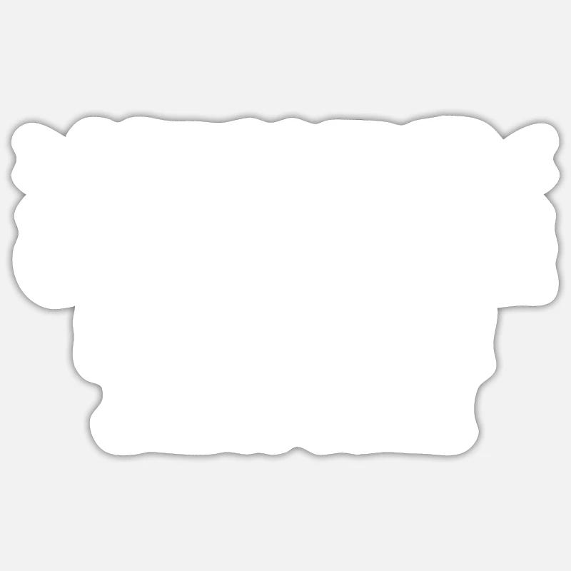 ÉLU MEILLEUR CHARPENTIER DE L'ANNÉE - Sticker taille S (10 x 10 cm) - blanc mat
