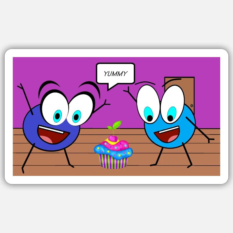 Sticker Größe S (10 x 10 cm) - 