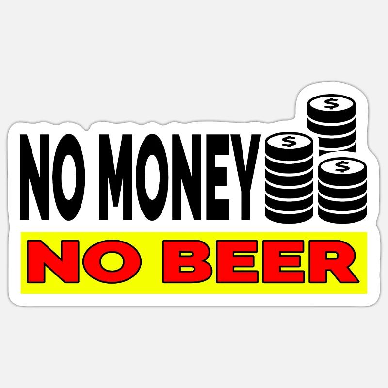 Bière Sticker taille S (10 x 10 cm)