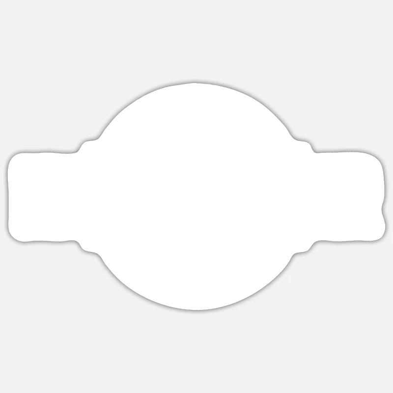 Handwerker Beruf - Sticker Größe S (10 x 10 cm) - Mattweiß