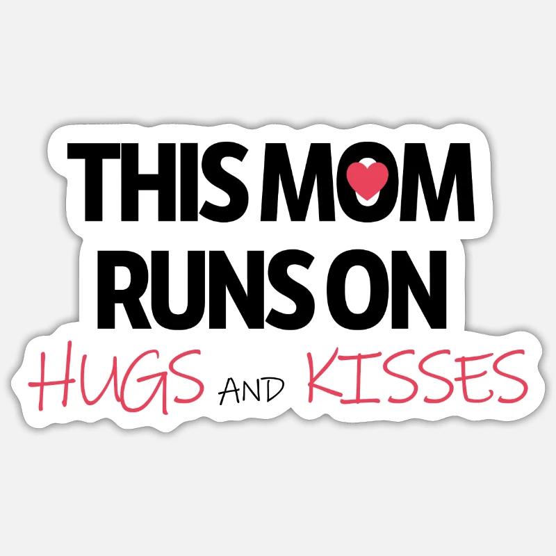 Mutter Liebe Sticker Größe S (10 x 10 cm)