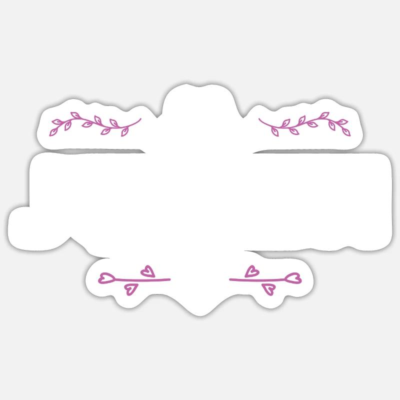 Judith Sticker taille S (10 x 10 cm)