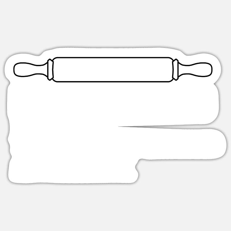 Procastibaking Definition Konditorin Bäckerin Sticker Größe S (10 x 10 cm)