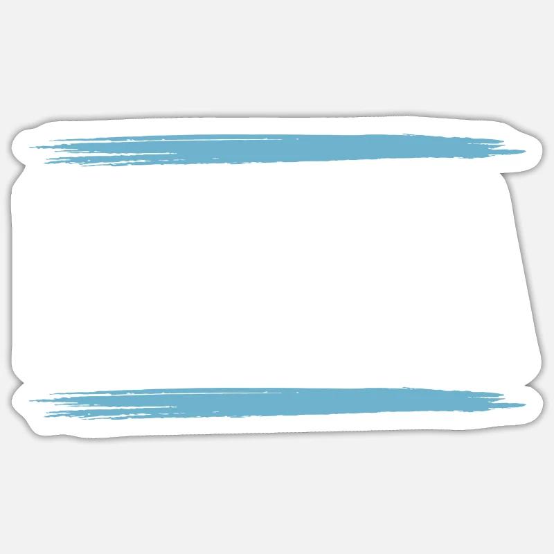 Nina - Sticker Größe S (10 x 10 cm) - Mattweiß
