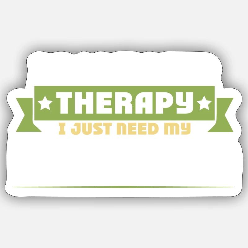 Falconry Therapy Saying Sticker size S (10 x 10 cm)