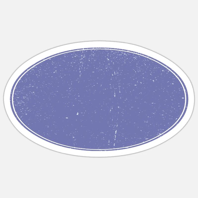 Ovaler Background Hintergrund schmutzig violett Sticker Größe S (10 x 10 cm)