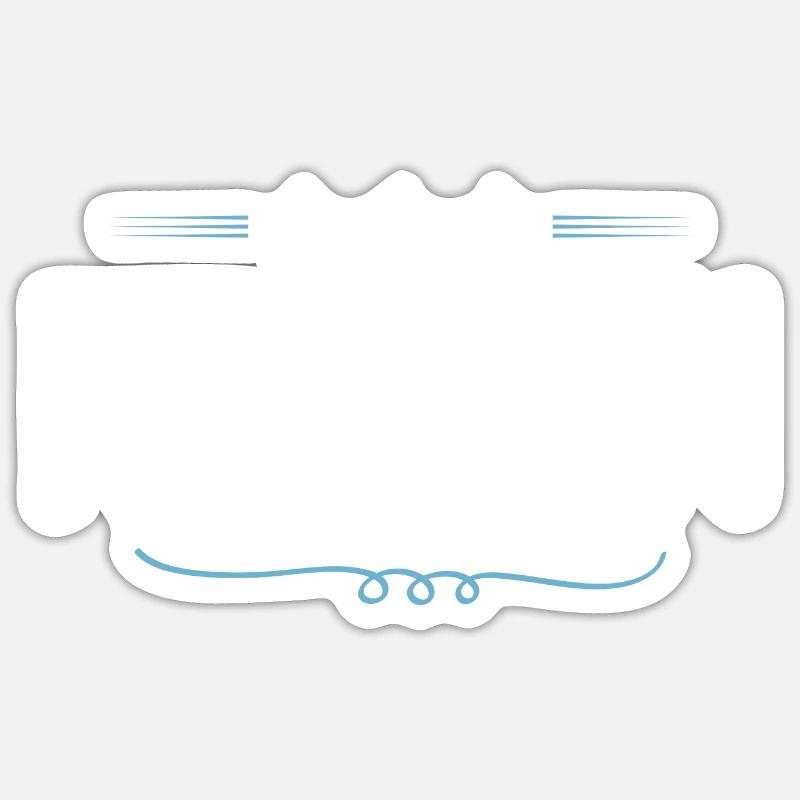 Sticker Größe S (10 x 10 cm) - 