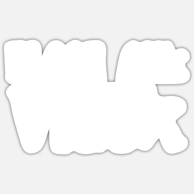 Sticker taille S (10 x 10 cm) - 