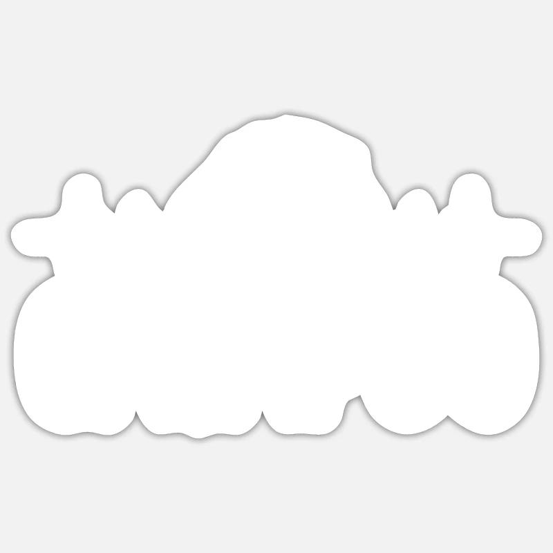 Cavapoo Cavoodle Capoodle Dog - Sticker size S (10 x 10 cm) - white matte