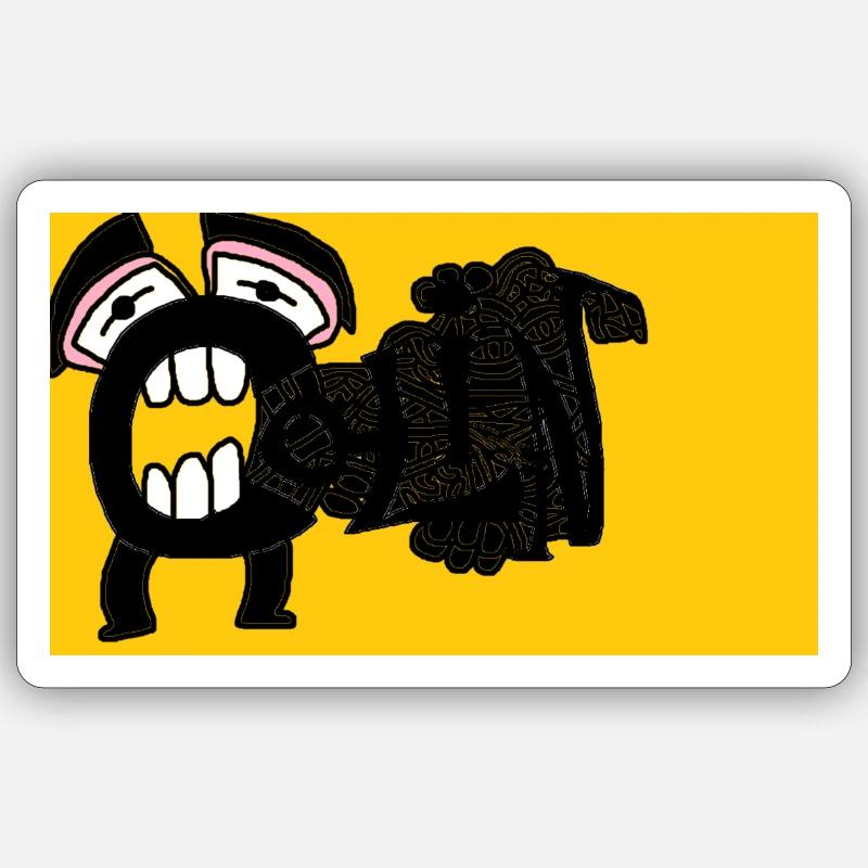 Sticker taille S (10 x 10 cm) - 